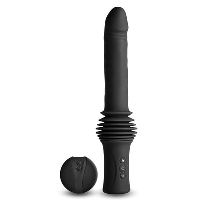 Renegade Super Stroker Thruster Rechargeable Vibrator with Stand & Remote