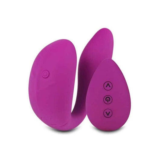 Lovetoy O-Sensual Double Rush Remote Controlled Curved Vibrator