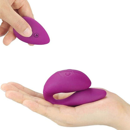 Lovetoy O-Sensual Double Rush Remote Controlled Curved Vibrator
