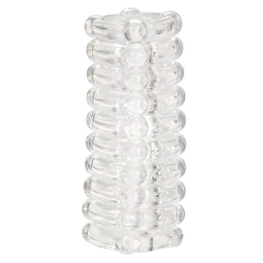 CalExotics Textured Ribbed Reversible Stroker