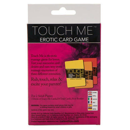 CalExotics Touch Me Card Game