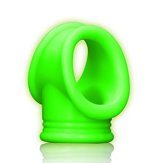 Ouch! Glow in the Dark Cock Ring & Ball Strap