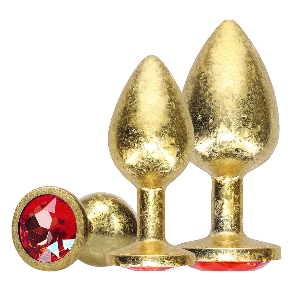 Shots Ouch! Milan Collection Metal Anal Plug Set