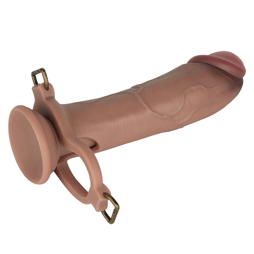 Lovetoy Ingen 10 Inch Enhanced Hollow Strap-On Set - L/XL/2XL