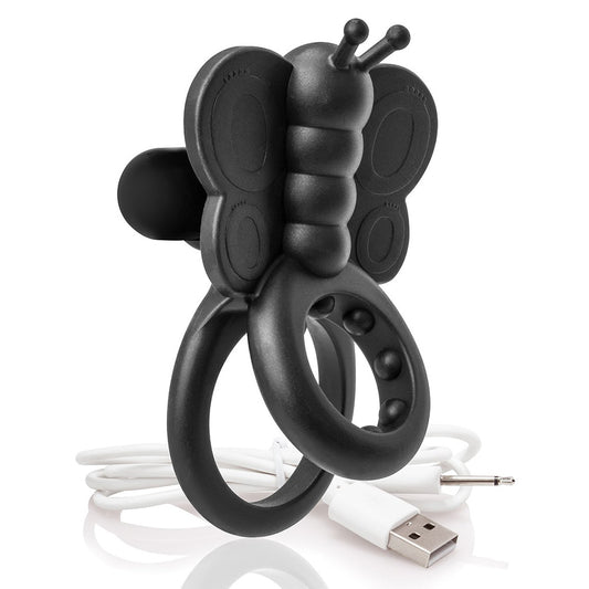 Screaming O Charged Monarch Butterfly Vibe Double Cock Ring