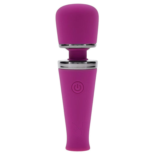 Playboy Pleasure Mic Drop Rechargeable Wand Vibrator