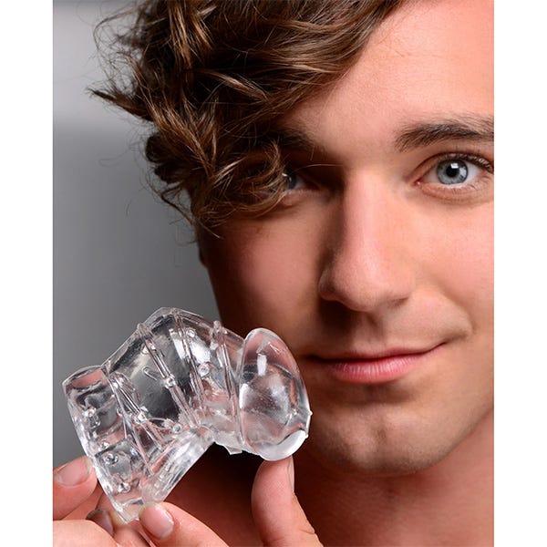 Master Series Detained 2.0 Restrictive Nubbed Chastity Cage