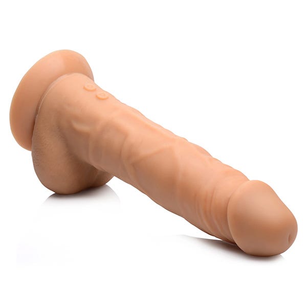 Master Series Power Pounder Realistic Thrusting Silicone Dildo