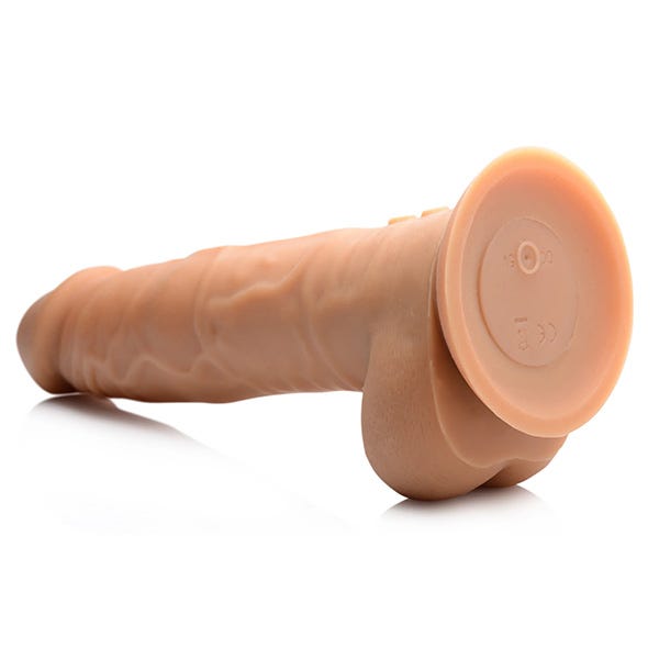 Master Series Power Pounder Realistic Thrusting Silicone Dildo