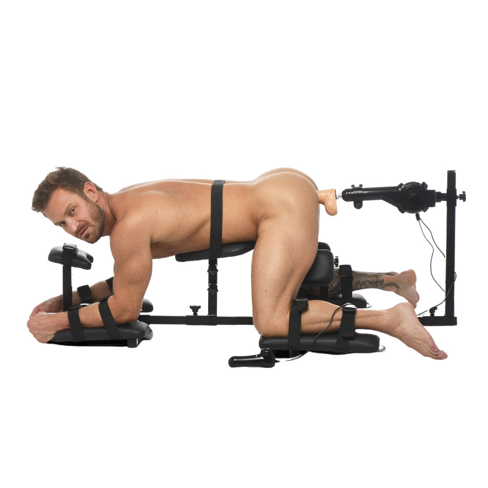 Master Series Subversion Stockade with Sex Machine