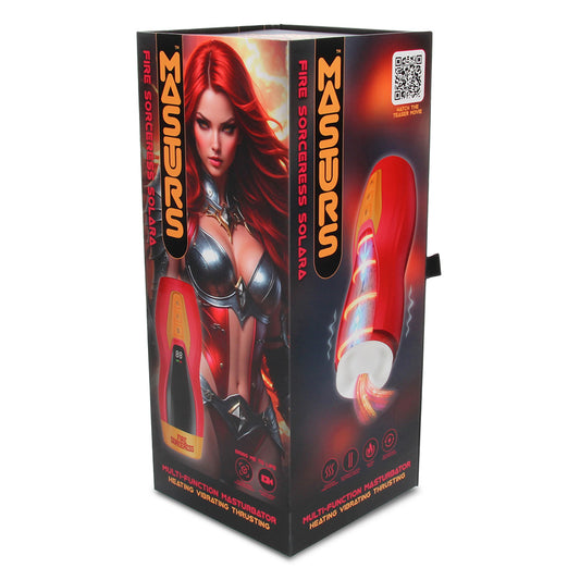 Masturs Fire Sorceress Solara Multi Function Masturbator