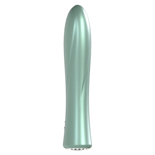 Loveline La Perla II Rechargeable 10 Speed Vibrator - Green