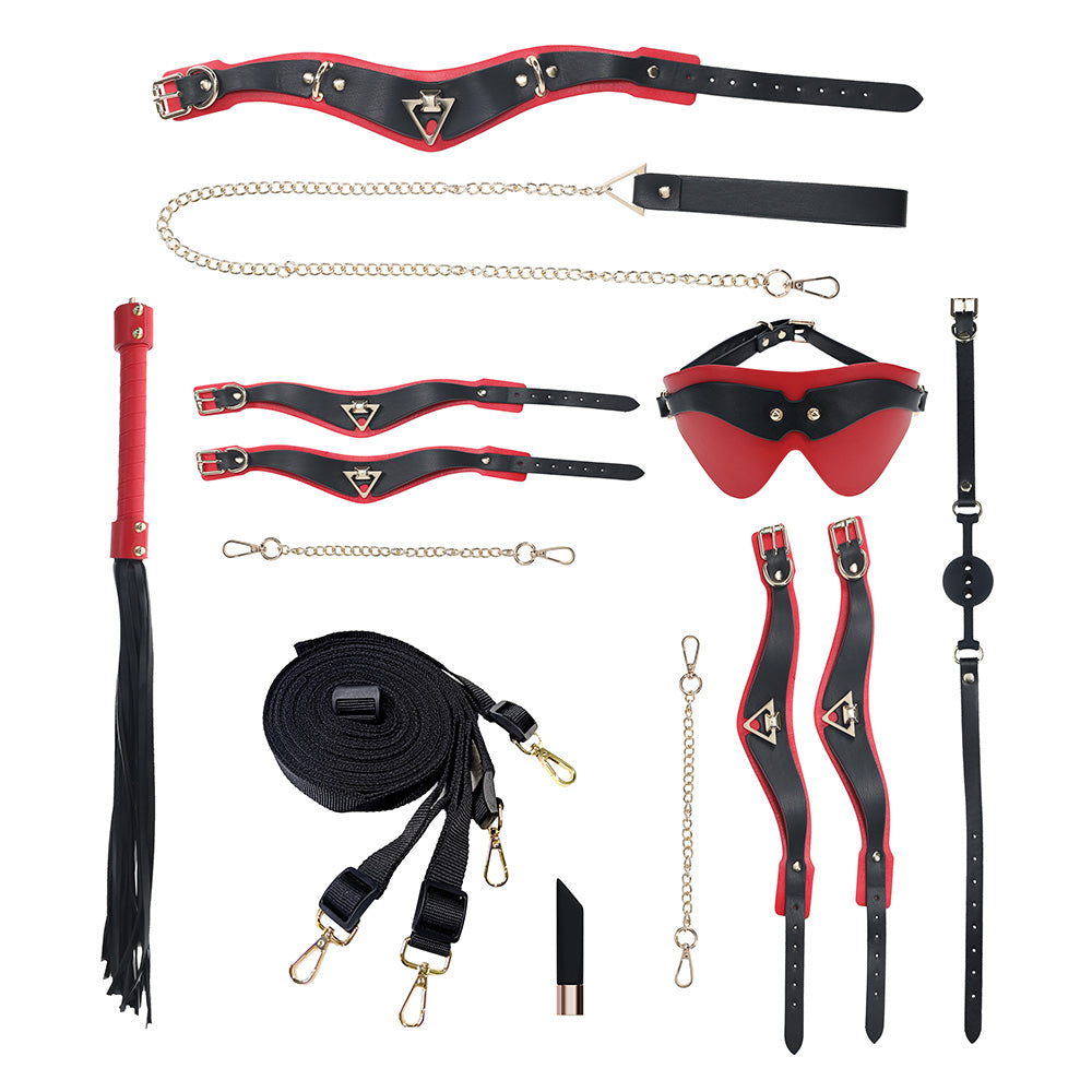 Ouch! Milan Collection Bondage Kit with Bag