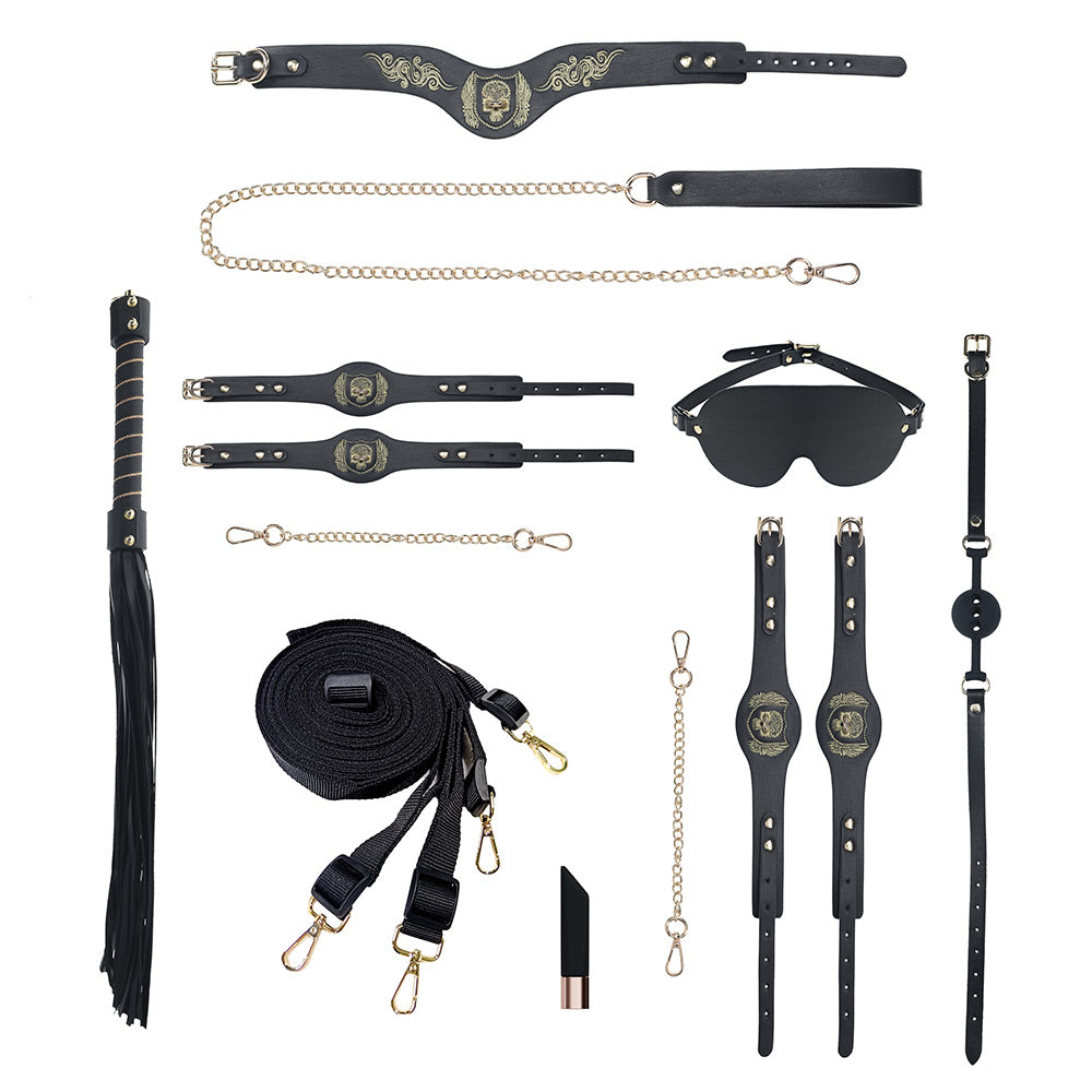 Ouch! London Collection Bondage Kit with Bag