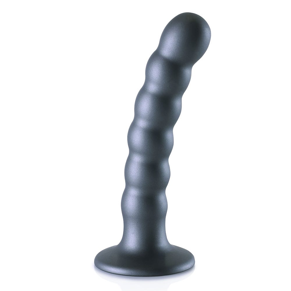 Ouch! Beaded Silicone 5 Inch G-Spot Dildo