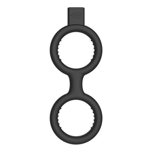 Electro Shock Cock Ring and Ball Strap