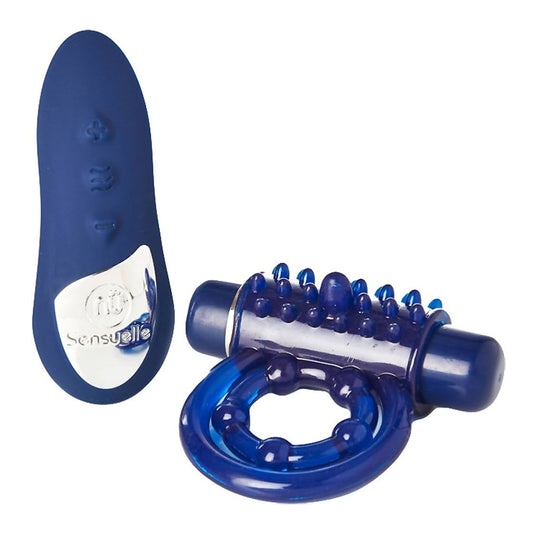NU Sensuelle 15 Function Remote Control Bullet Cock Ring