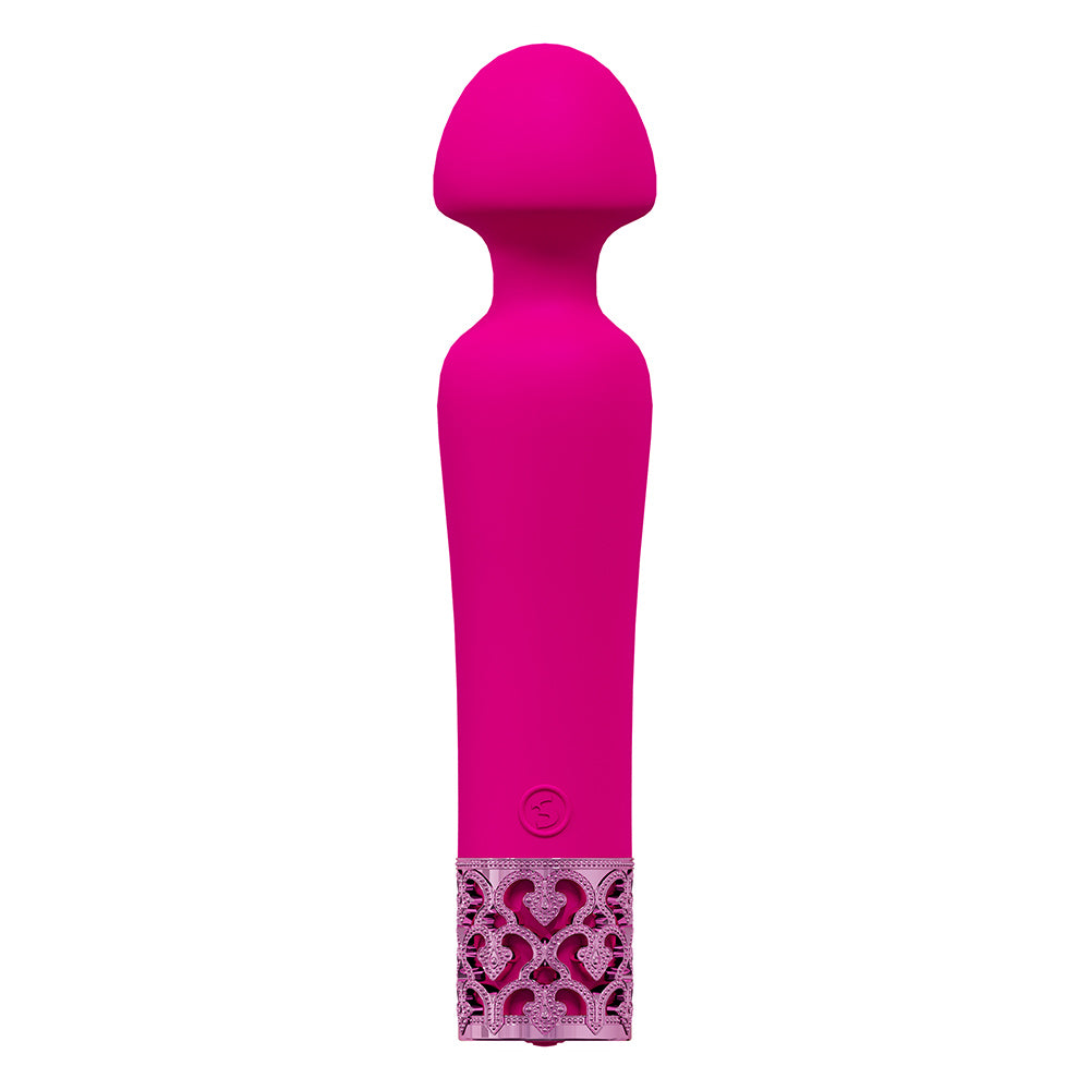 Shots Royal Gems Scepter Rechargeable Wand Vibrator