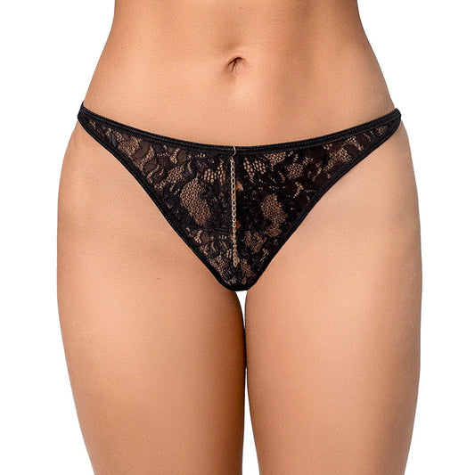 Mapale Lace & Chain Thong