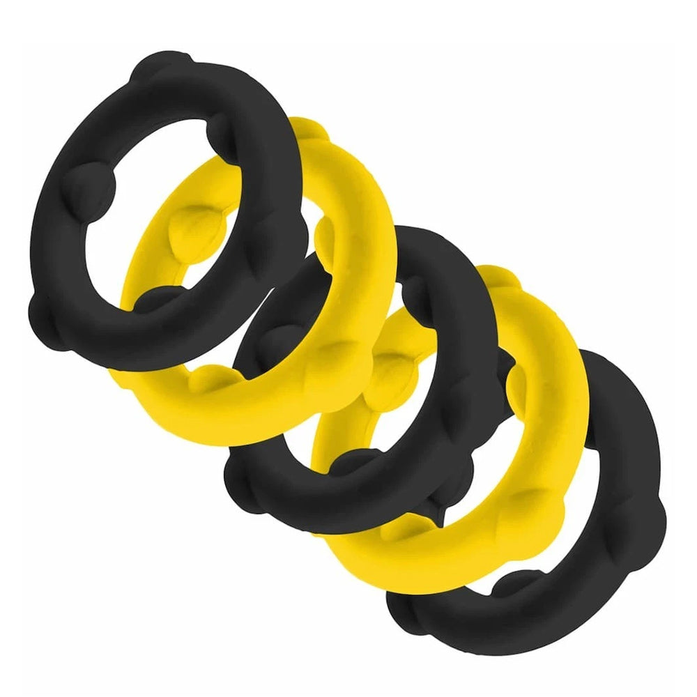 OxBalls Gearheads 5-Pack Cock Rings