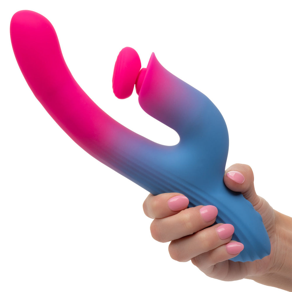 CalExotics Elation Thrusting Rabbit Vibrator