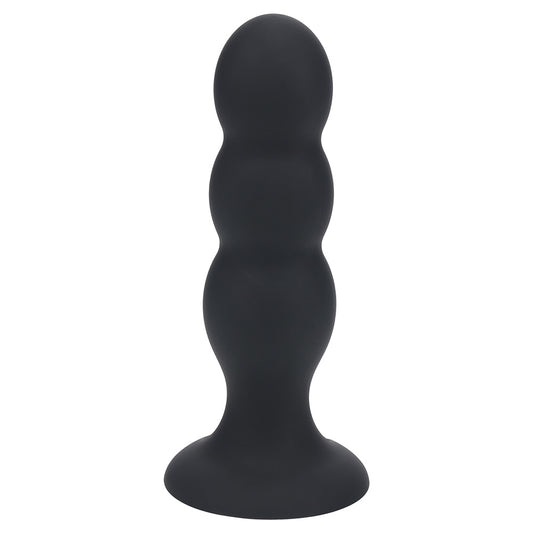 Shots LEVELZ Tri Rattle Liquid Silicone Anal Plug - Large