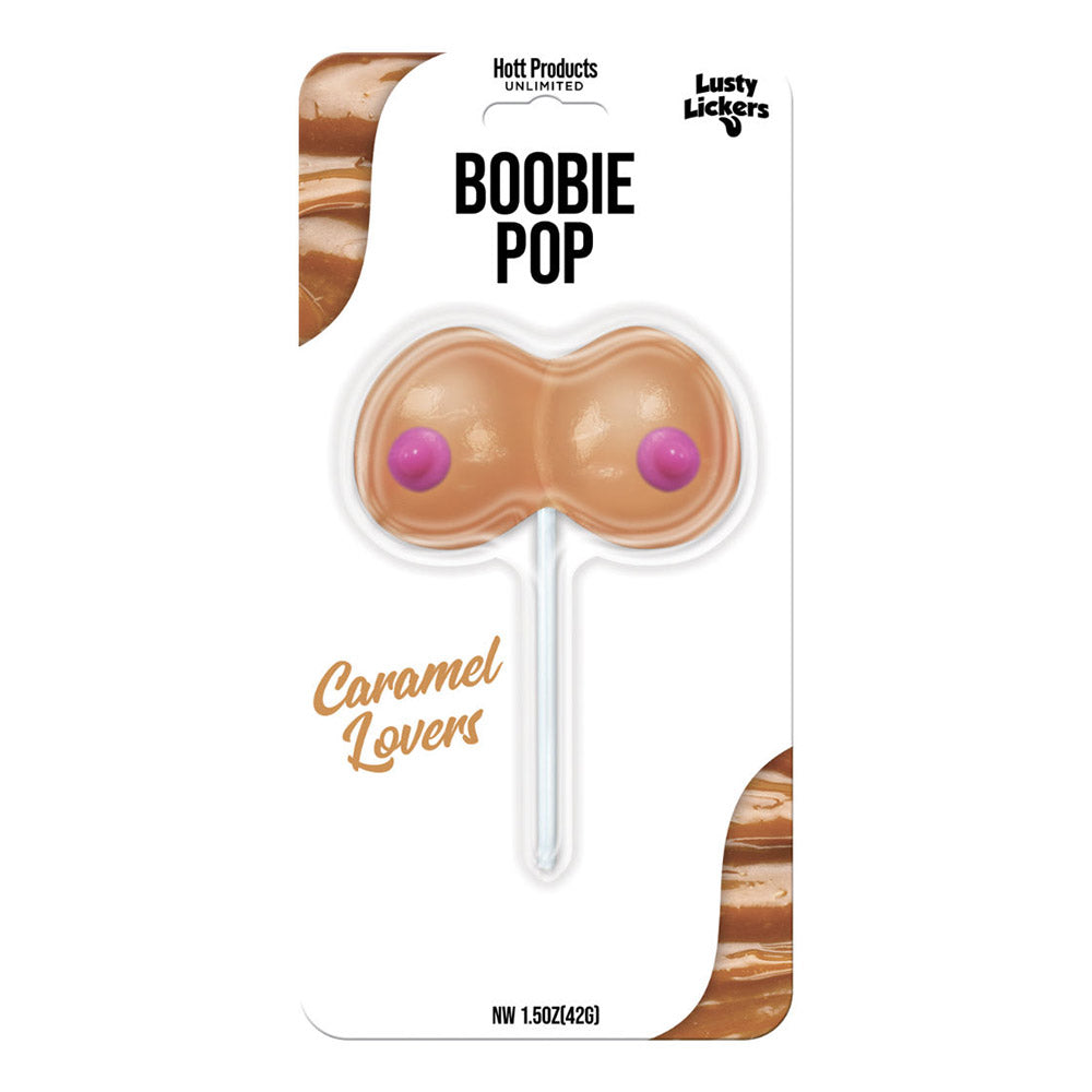 Hott Products Boobie Pop Caramel Lollipop