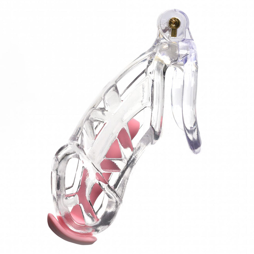 CellMate Guardian Clear Cock Cage - Size 4