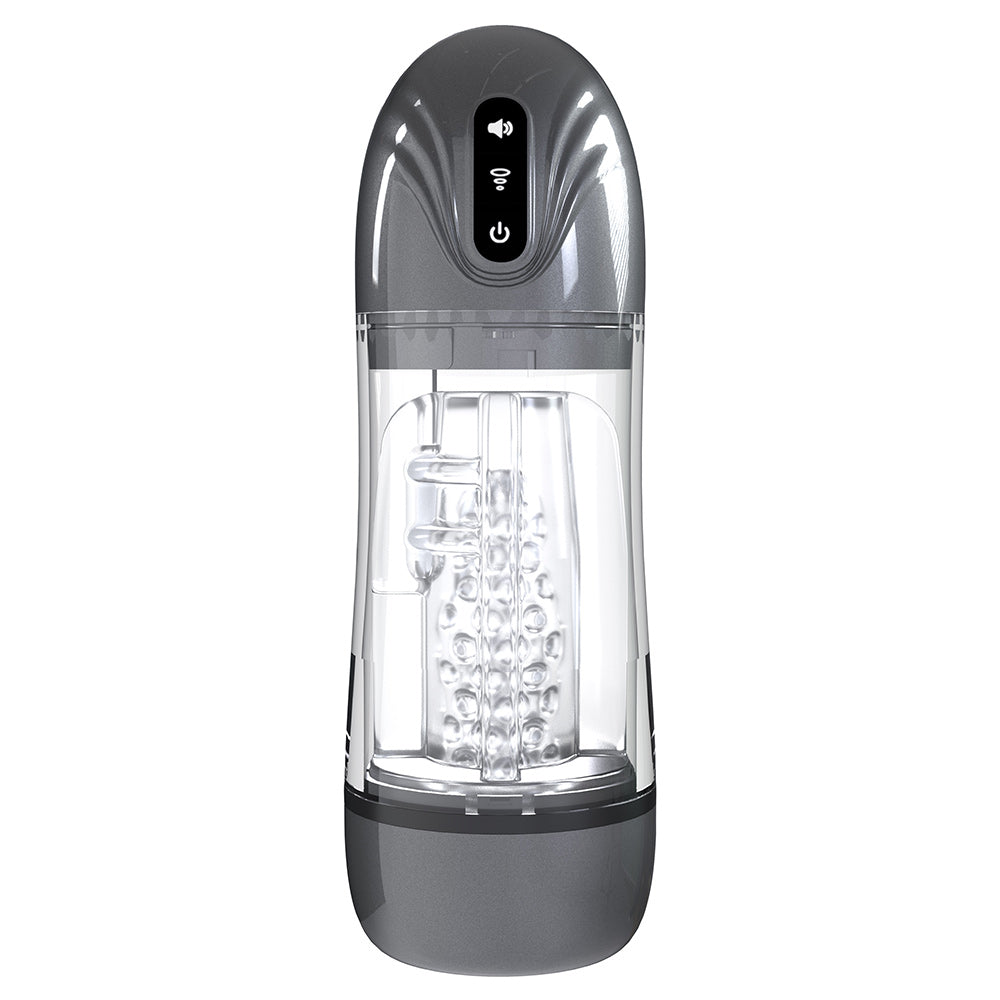 Shots PUMPED SonicPull Multimedia Enhanced Masturbator