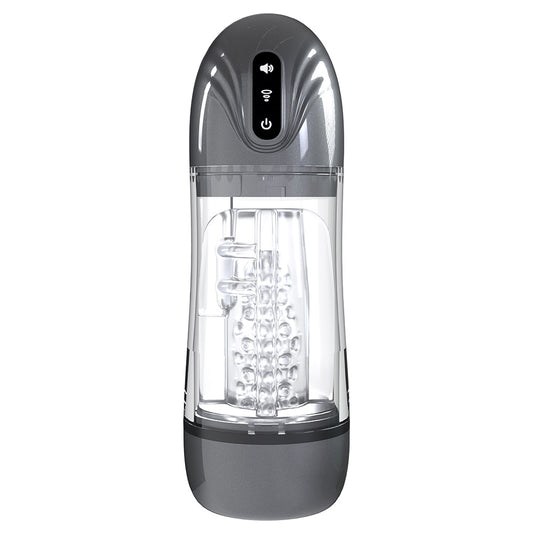 Shots PUMPED SonicPull Multimedia Enhanced Masturbator