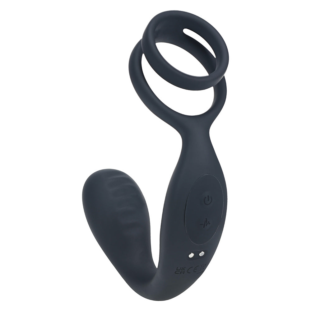 Shots LEVELZ Vibrating Prostate Stimulator with Cock & Ball Ring