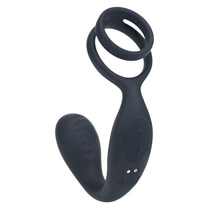 Shots LEVELZ Vibrating Prostate Stimulator with Cock & Ball Ring