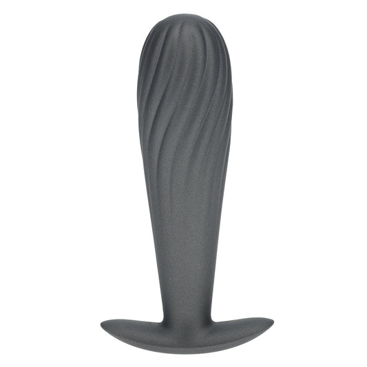 Shots Ouch! Ribbed Silicone Anal Plug