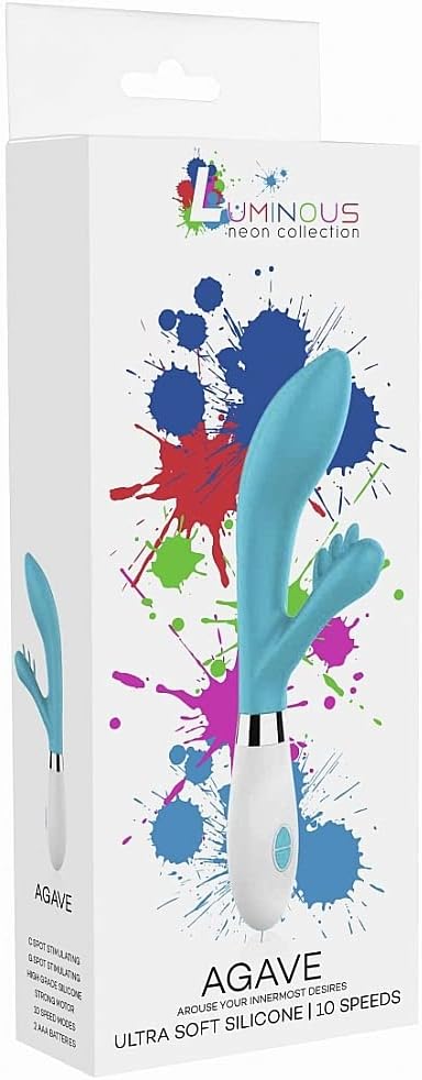 Luminous Agave Ultra Soft Silicone 10-Speed Rabbit Vibrator