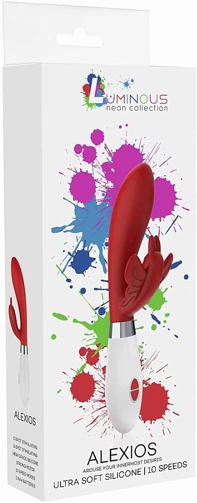 Luminous Alexios Ultra-Soft Silicone 10-Speed Vibrator