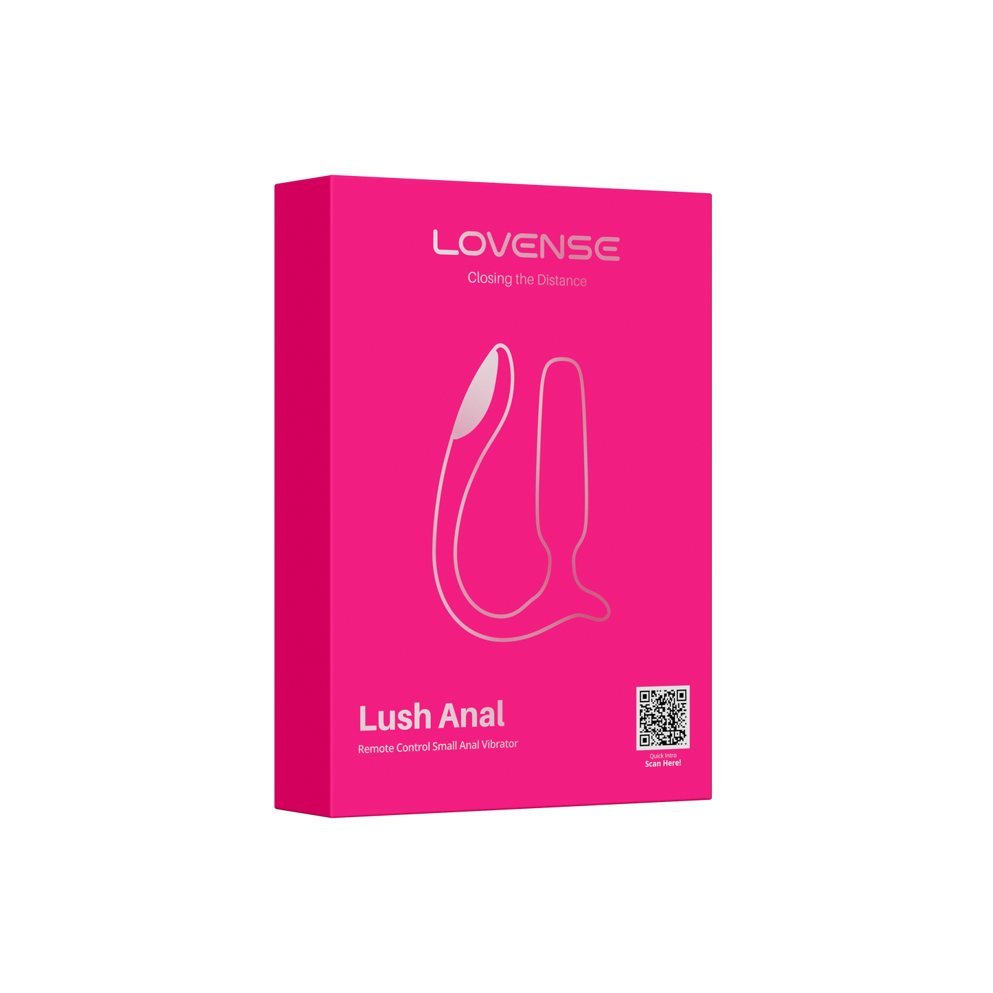 Lovense Lush App-Controlled Vibrating Anal Plug