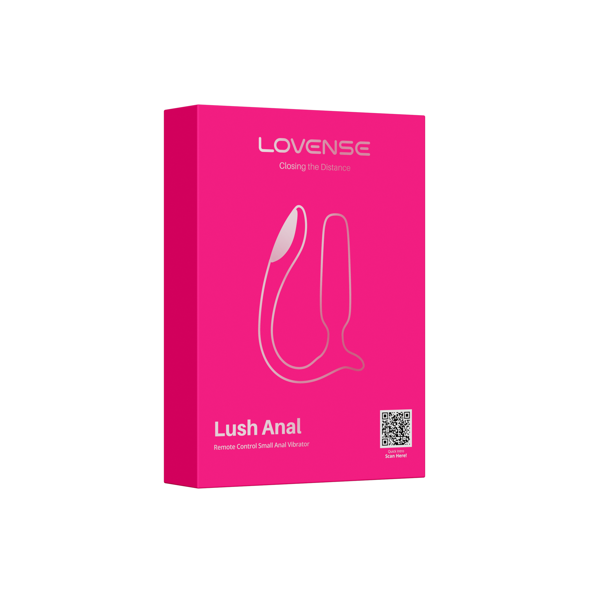 Lovense Lush App-Controlled Vibrating Anal Plug
