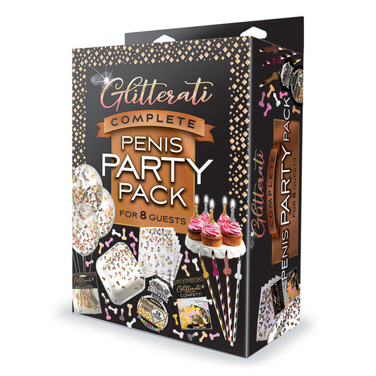 Little Genie Glitterati Complete Penis Party Pack