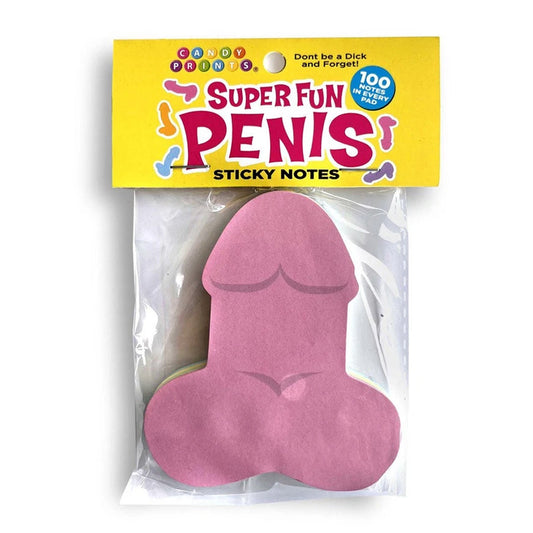 Little Genie Super Fun Penis Sticky Notes