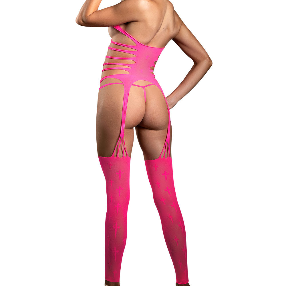 Fantasy Lingerie Sweet Revelation Bodystocking & G-String