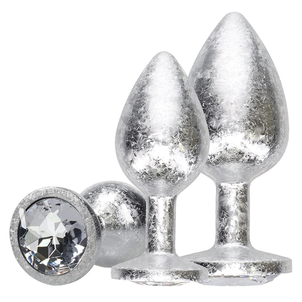 Shots Ouch! New York Collection Metal Anal Plug Set