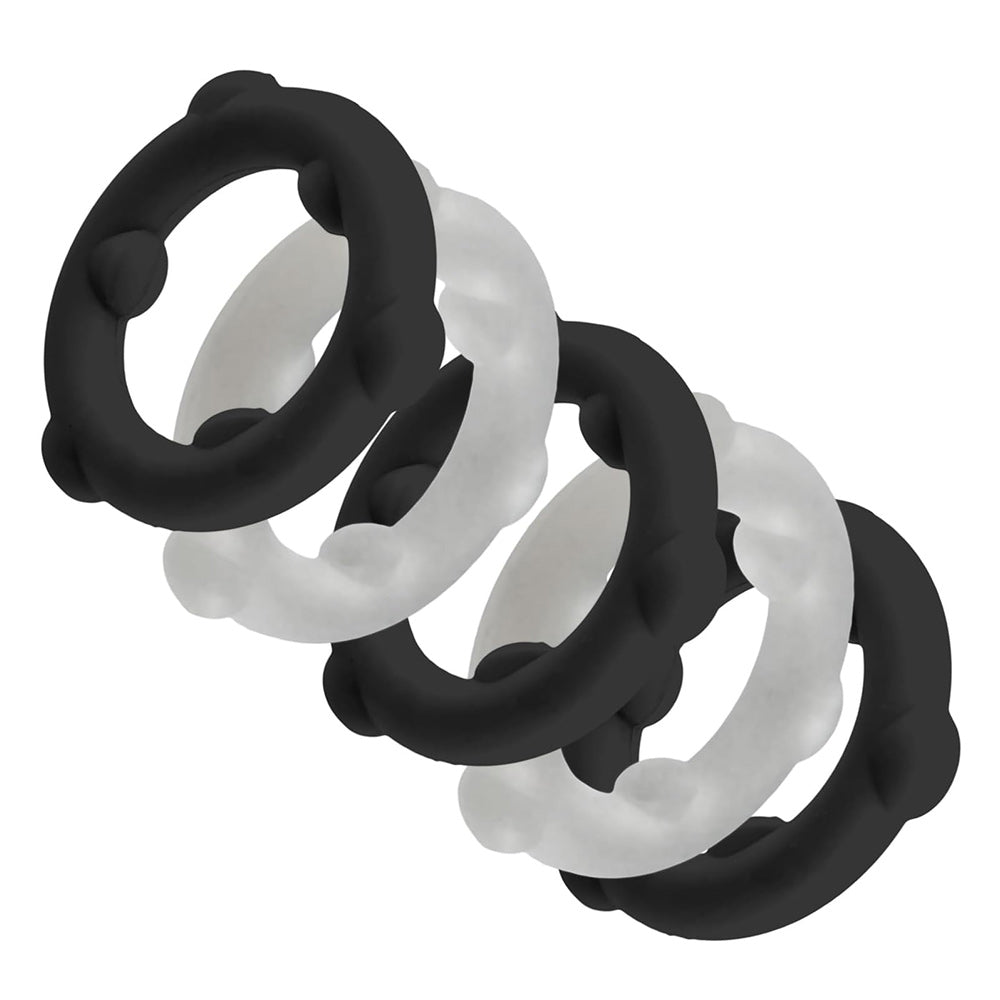 OxBalls Gearheads 5-Pack Cock Rings