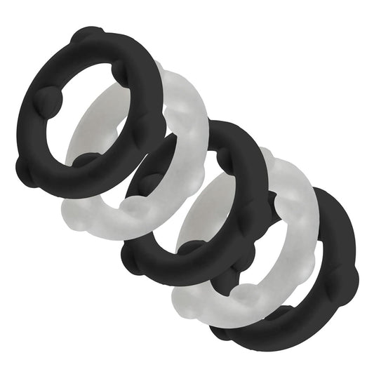 OxBalls Gearheads 5-Pack Cock Rings