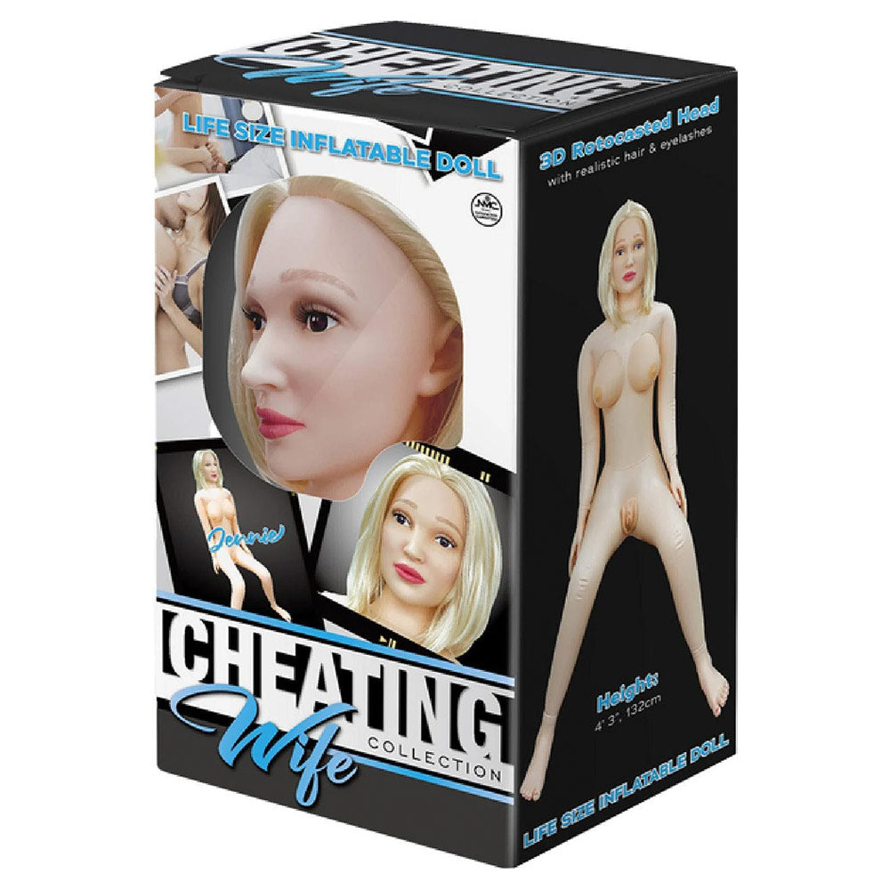 Excellent Power Jennie Cheating Wife Life Size Inflatable Sex Doll