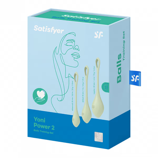 Satisfyer Yoni Power 2 Kegel Balls Training Set