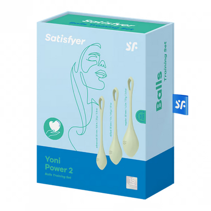 Satisfyer Yoni Power 2 Kegel Balls Training Set