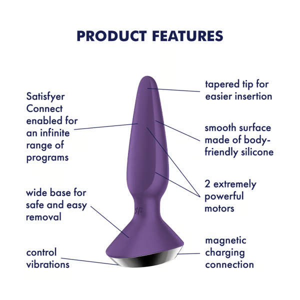 Satisfyer Plug-ilicious 1 Vibrating Butt Plug