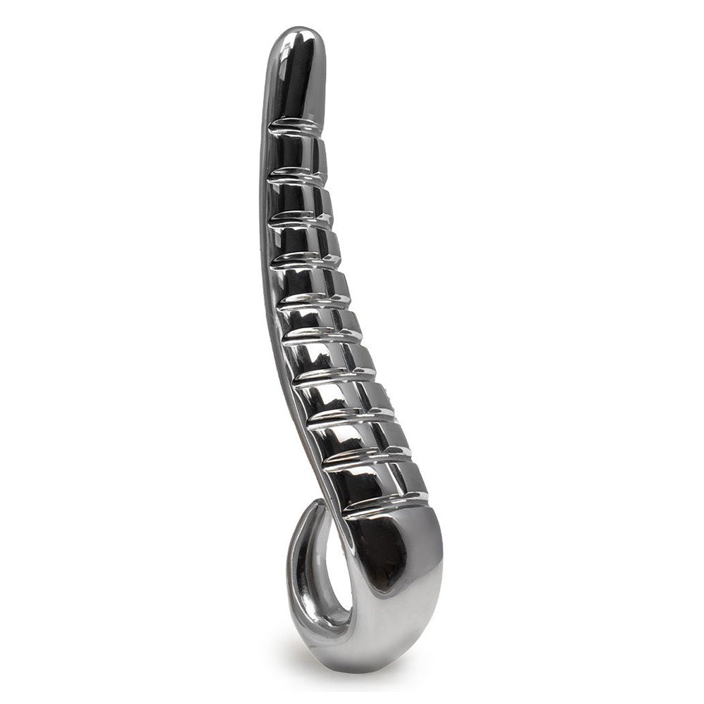 Triune Stainless Steel Devils Tongue Dildo