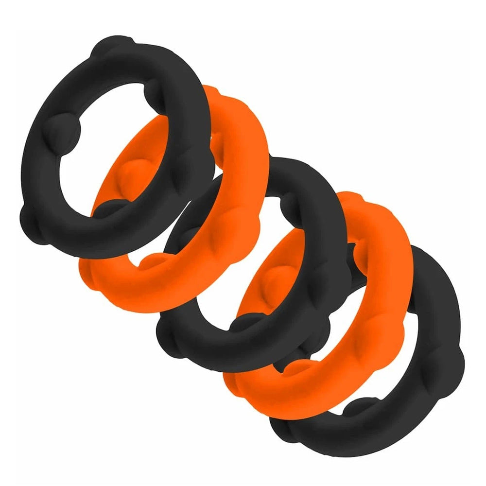 OxBalls Gearheads 5-Pack Cock Rings