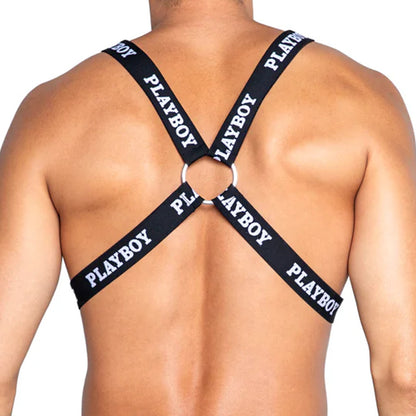 Playboy Mens Dark Room Upper Body Harness